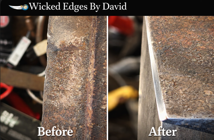 Chipper Blade Sharpening